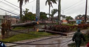 sancti spiritus, tormenta tropical laura, ciclones, huracanes, desastre naturales, cabaiguan, redes electricas