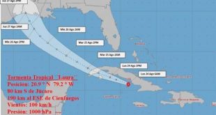 sancti spiritus, tormenta tropical laura, ciclones, huracanes, desastre naturales