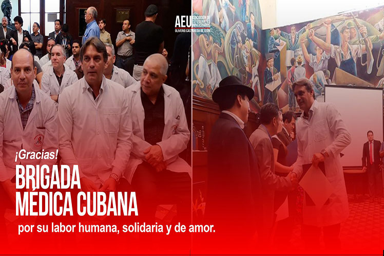 Cuba, Guatemala. colaboración, salud