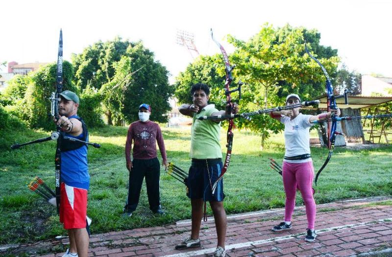 sancti spiritus, tiro con arco