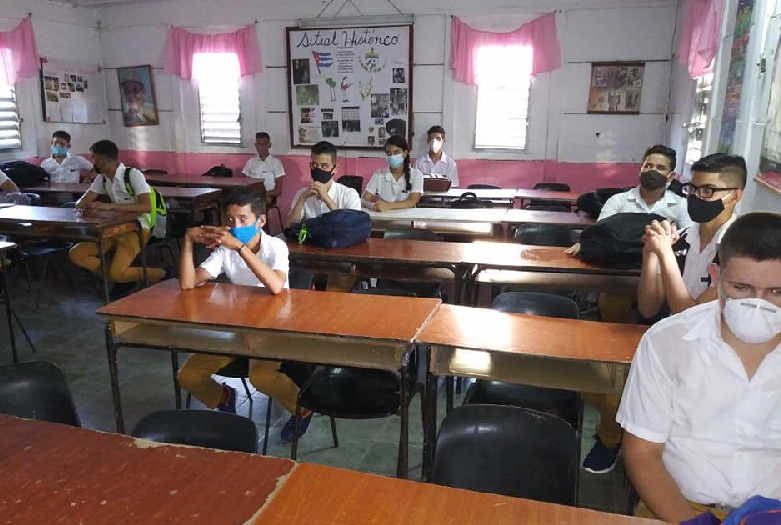 sancti spiritus, covid-19, coronavirus, enseñanza secundaria basica, coronavirus, salud publica