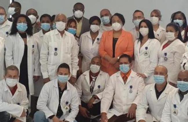 cuba, haiti, medicos cubanos, contingente henry reeve, covid-19, coronavirus