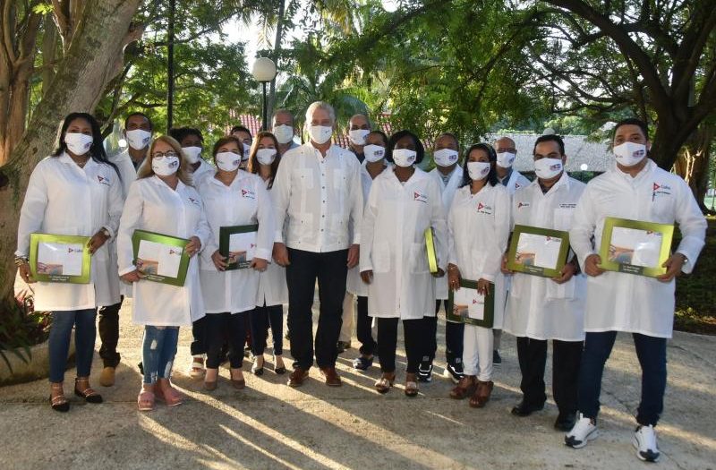 cuba, miguel diaz-canel, medicos cubanos, salud publica, contingente henry reeve, covid-19