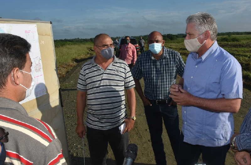 villa clara, miguel diaz-canel, presidente de la republica de cuba, visita gubernamental