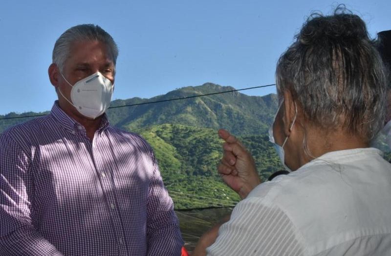 cuba, santiago de cuba, miguel diaz-canel, visita gubernamental, presidente de la republica de cuba