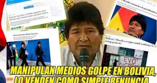 bolivi, golpe de estado, evo morales, medios de difusion masiva