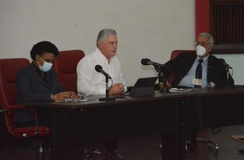 cuba, ciencia cubana, miguel diaz-canel, presidente de la republica de cuba, covid, centros cientificos