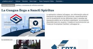 sancti spiritus, sitio web