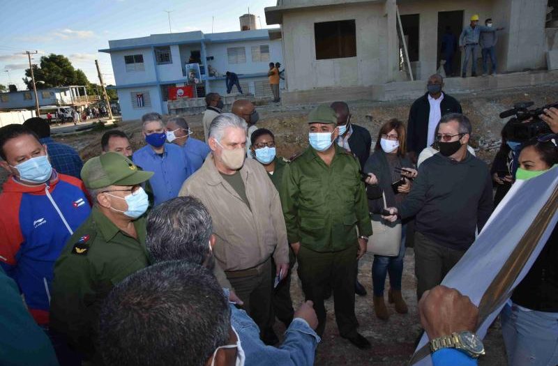 cuba, la habana, visita gubernamental, miguel diaz-canel, presidente e la republica de cuba, construccion de viviendas