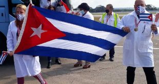 cuba, contingente henry reeve, miguel diaz-canel, peru, covid-19