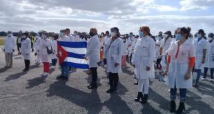 cuba, qatar, medicos cubanos, contingente henry reeve