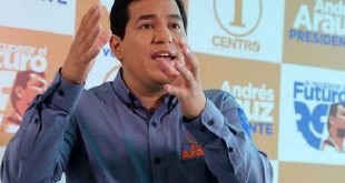 ecuador, andres arauz, elecciones, union por la esperanza