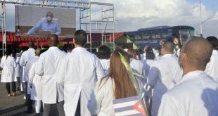 cuba, azerbaiyan, contingente henry reeve, medkicos cubanos, covid-19, coronavirus, miguel diaz-canel