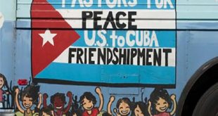 cuba, pastores por la paz, relaciones cuba-estados unidos, solidaridad con cuba