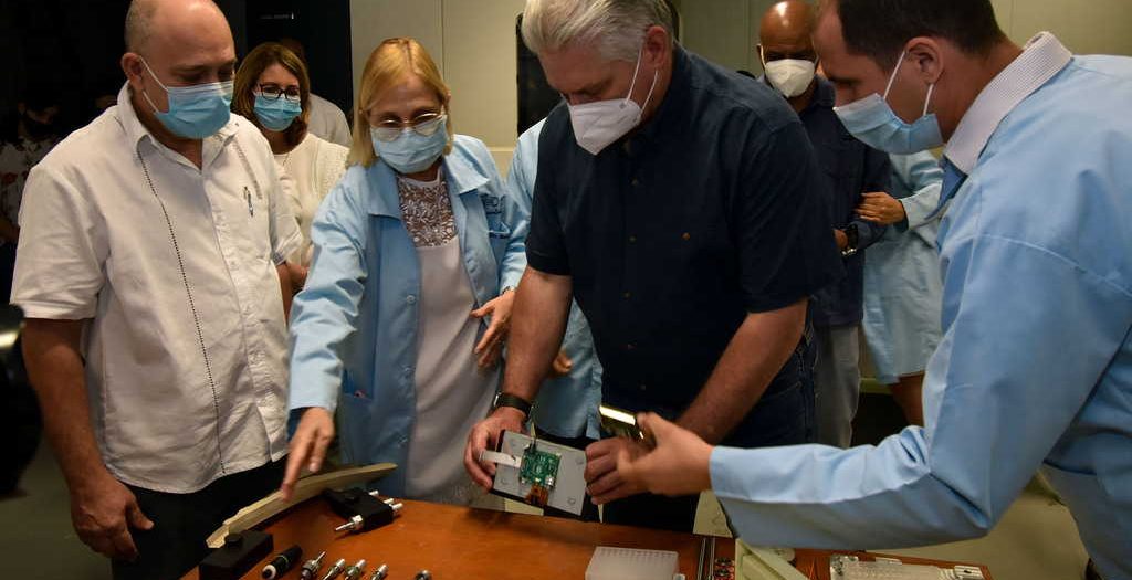 cuba, salud publica, ciencia cubana, miguel diaz-canel, covid-19, ventilador pulmunar