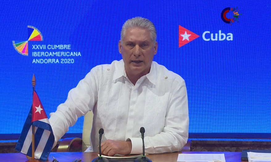 cuba, cumbre iberoamericana, miguel diaz-canel, vacuna contra la covid-19, c0vid-19