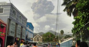 san vicente y las granadinas, volcan, desastres naturales