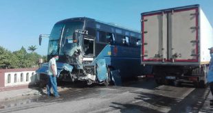 sancti spiritus, accidente de transito, jatibonico, omnibus yutong