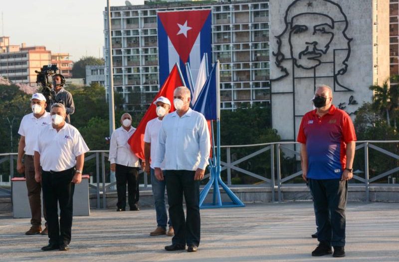 cuba, primero de mayo, dia internacional de los trabajadores, ctc, miguel diaz-canel