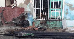 sancti spiritus, salud publica, motorinas, moto electrica, incendio, explosion