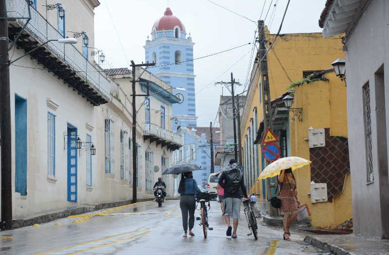 sancti spiritus, centro meteorologico provincial, tormenta local severa, lluvias, desastres naturales