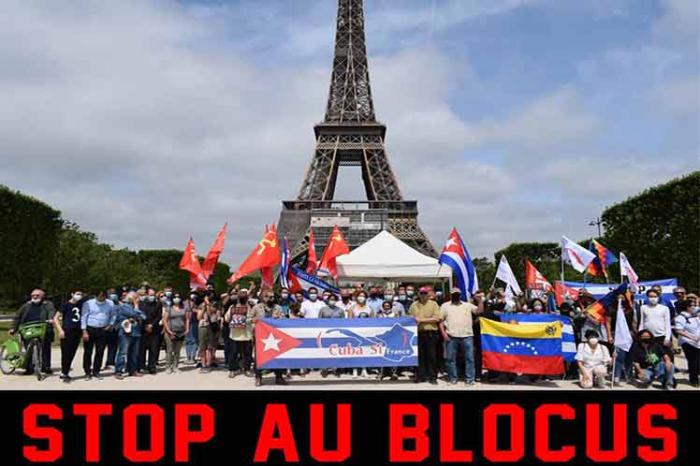 cuba, francia, bloqueo de eeuu a cuba, solidaridad con cuba