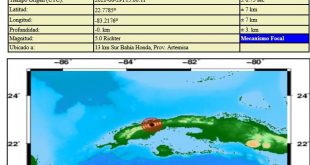 cuba, artemisa, sismo, cenais