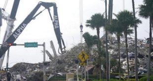 estados unidos, miami, derrumbe, muertos