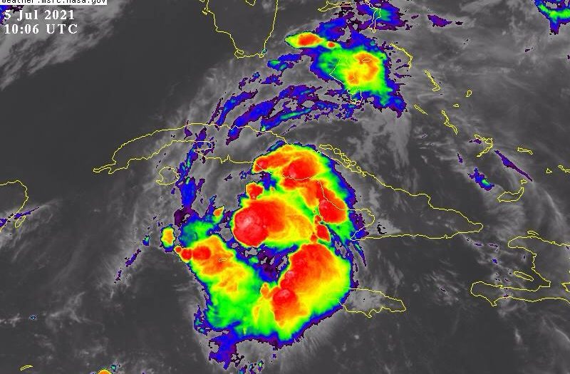 cuba, meteorologia, instituto de meteorologia, insmet, tormenta tropical elsa, ciclones, huracanes, lluvias