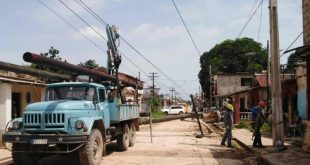 sancti spiritus, empresa electrica, linieros, electricidad, artemisa, tormenta tropical