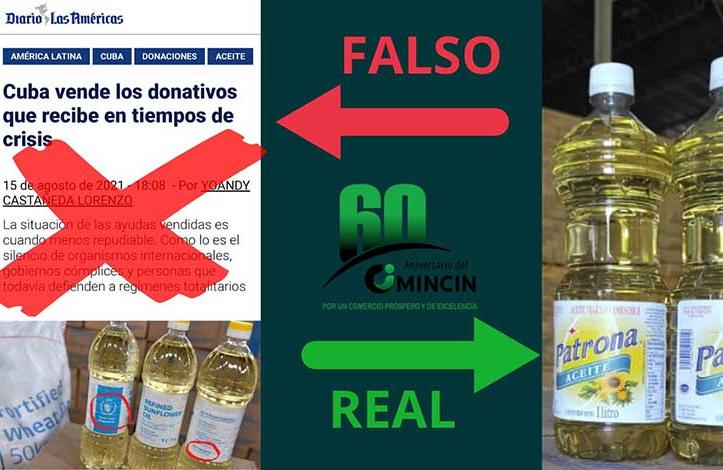 cuba, mincin, comercio interior, donaciones, fake news