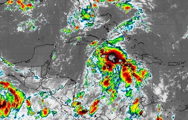 sancti spiritus, cuba, depresion tropical, lluvias, meteorologia