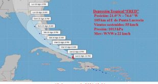 cuba, insmet, meteorologia, lluvias, tormenta tropical, fred