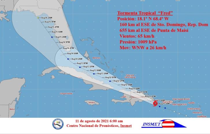 cuba, insmet, meteorologia, lluvias, tormenta tropical, fred