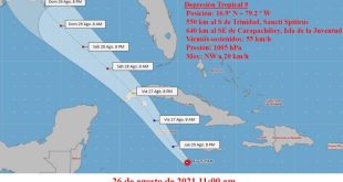 cuba, depresion tropical, lluvias, meteorologia