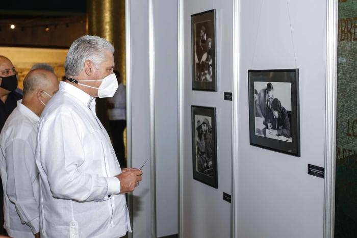 cuba, fidel castro, revolucion cubana exposicion fotografica, miguel diaz-canel, memorial jose marti