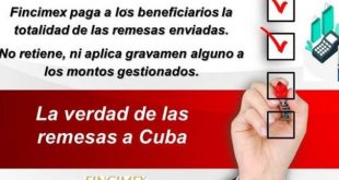 cuba, remesas, fincimex, western union, bloqueo de eeuu a cuba