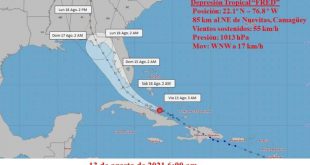 cuba, insmet, meteorologia, lluvias, tormenta tropical, fred