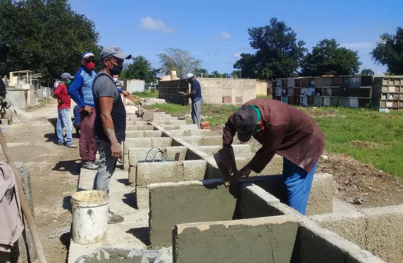 sancti spiritus, servicios comunales, muertes, cementarios, covid-19, coronavirus