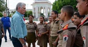 cuba, escuelas militares camilo cienfuegos, miguel diaz-canel, camilitos, raul castro, far