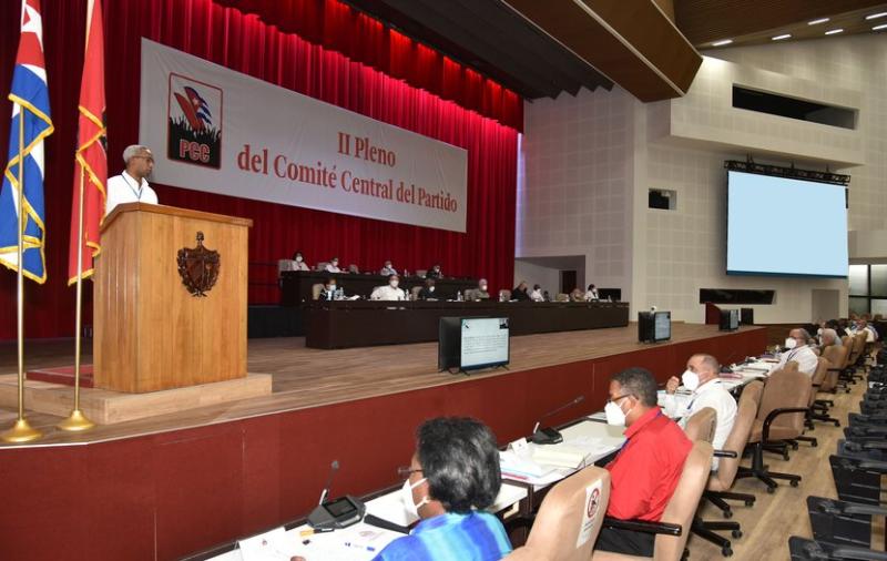 cuba, partido comunista de cuba, VIII congreso del pcc, comite central del pcc, miguel diaz-canel, economia cubana