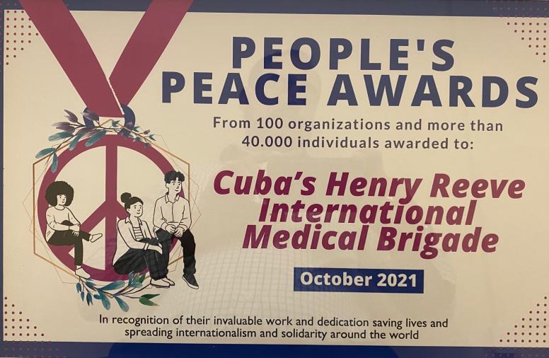 cuba, contingente henry reeve, medicos cubanos, miguel diaz-canel
