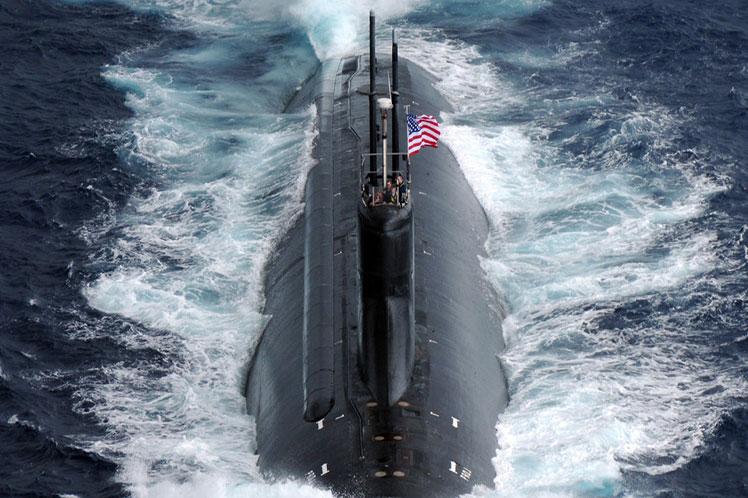 china, estados unidos, submarino