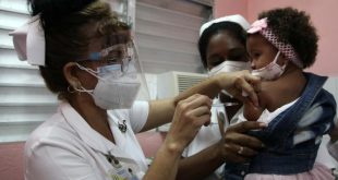 sancti spiritus, edad pediatrica, vacuna, vacunacion antigripal, salud publica