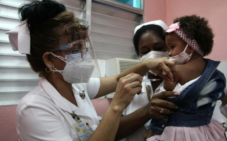 sancti spiritus, edad pediatrica, vacuna, vacunacion antigripal, salud publica