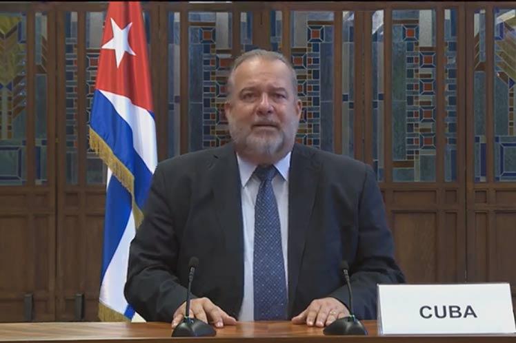 cuba, manuel marrero, primer ministro, foro euroasiatico, bloqueo de eeuu, union economica euroasiatica