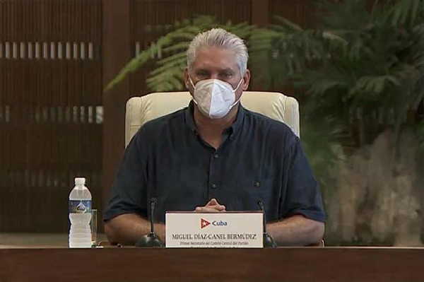 cuba, miguel diaz-canel, presidente de la republica de cuba, nueva normalidad