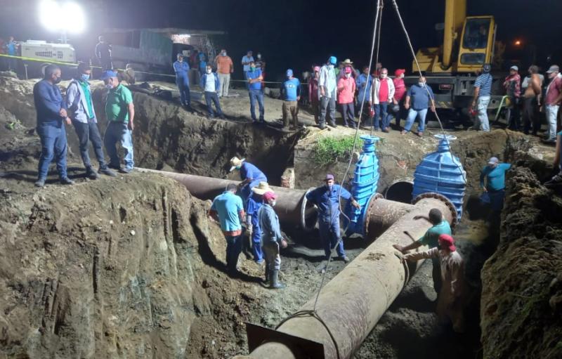 sancti spiritus, acueducto y alcantarillado, recursos hidraulicos, abasto de agua, salideros