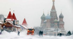 rusia, moscu, nieve, frio, bajas temperaturas, invierno