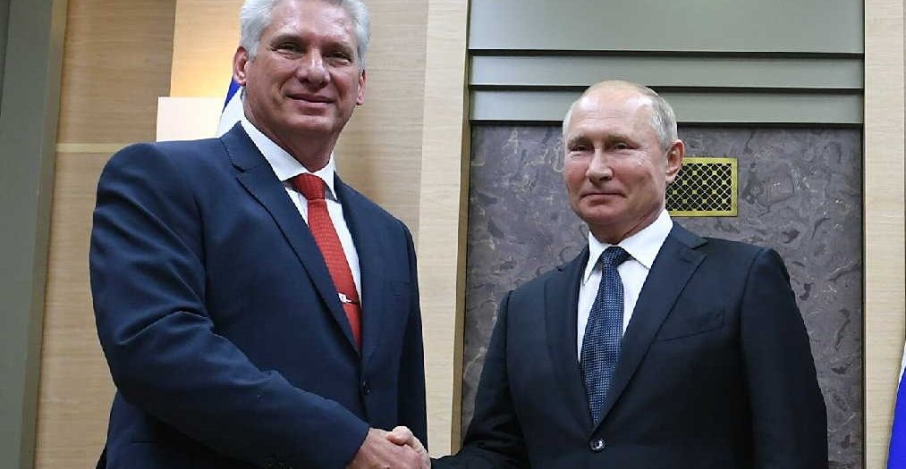 cuba, rusia, miguel diaz-canel, vladimir putin, revolucion cubano, triunfo de la revolucion